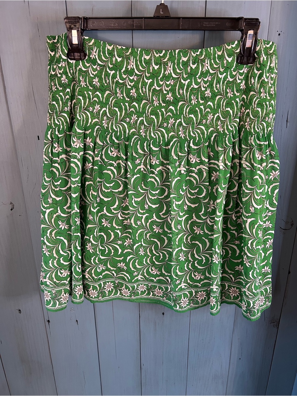 Max Studio Green Floral Print Women’s Skirt | Women’s Size XL